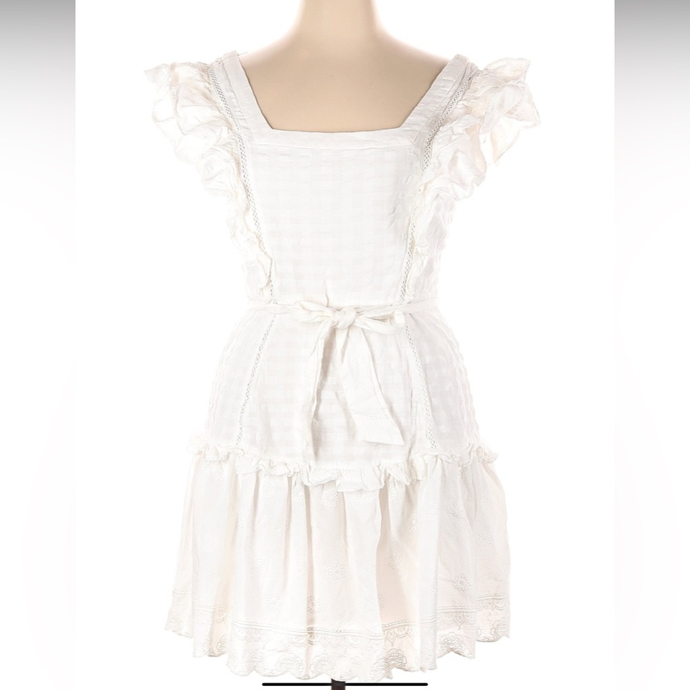 NWOT Beautiful Designer A Loves A White Casual Dress in Size XL